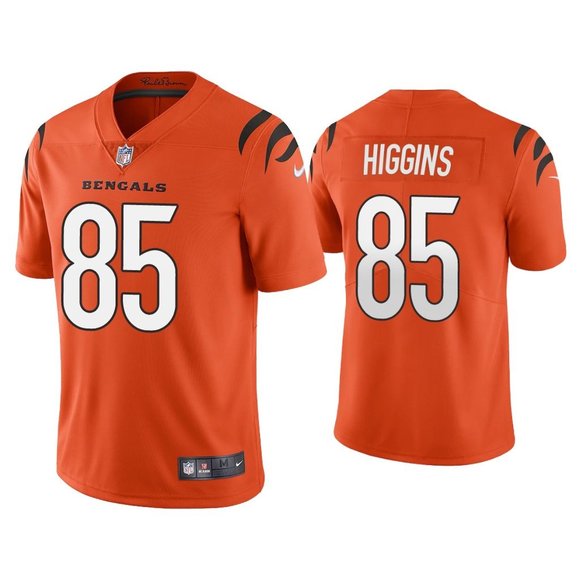 Cincinnati Bengals Tee Higgins Orange Jersey - Picture 1 of 1